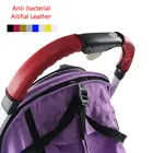 Новинка, ручка для детской коляски 2 шт.компл. yoyaplus Bar из искусственной кожи, подлокотник, защитный чехол, аксессуары для коляски