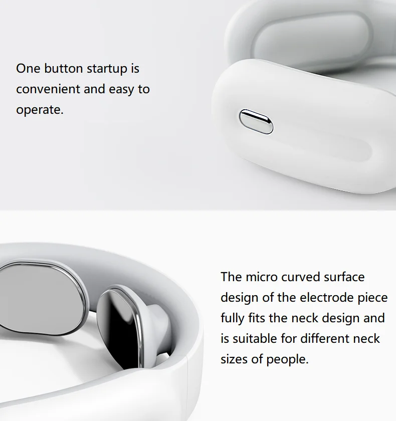 

Neck Massager Electric Massager for Neck and Back Tens Cervical Massage Machine Shiatsu Massager Masseur