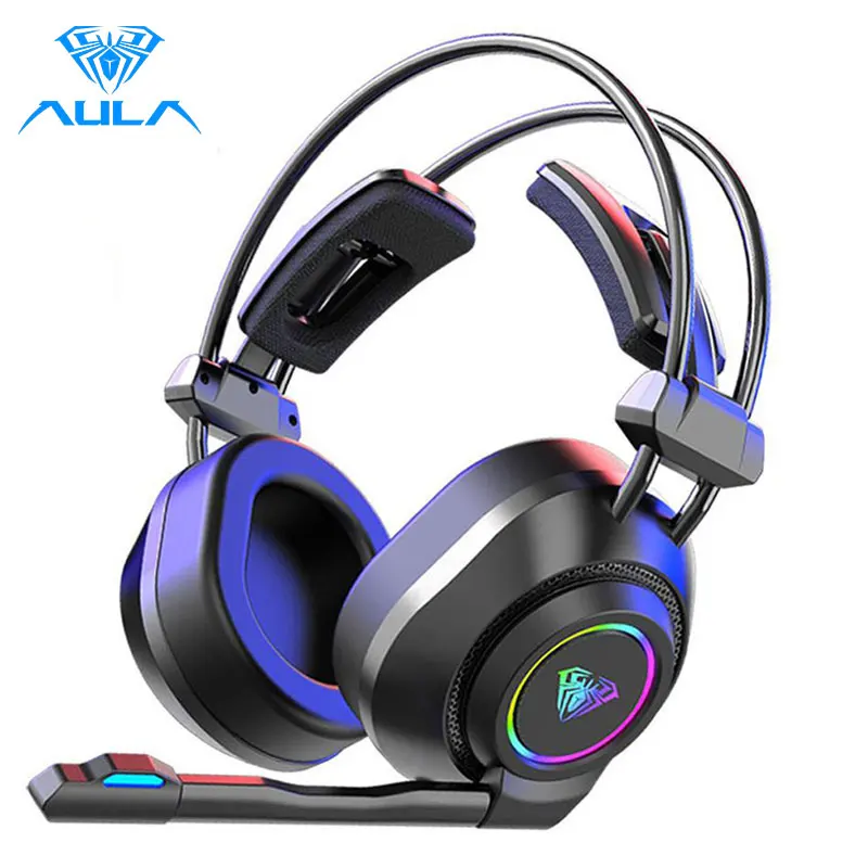 

Игровая гарнитура HD 600 RGB для ПК, проводная, с микрофоном