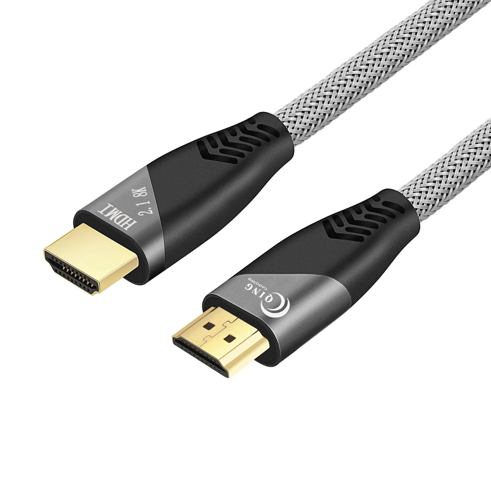 Совместимый с HDMI кабель 8K @ 60 Гц 4K 120 Ультра высокоскоростной 48 Гбит/с совместимый 2