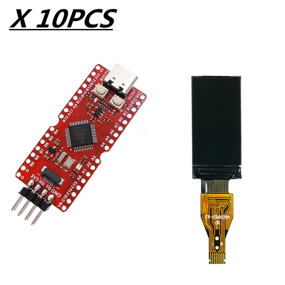 10 шт./лот Longan Nano RISC-V GD32VF103CBT6 MCU макетная плата 0,96 дюймов TFT HD IPS дисплей 80*160