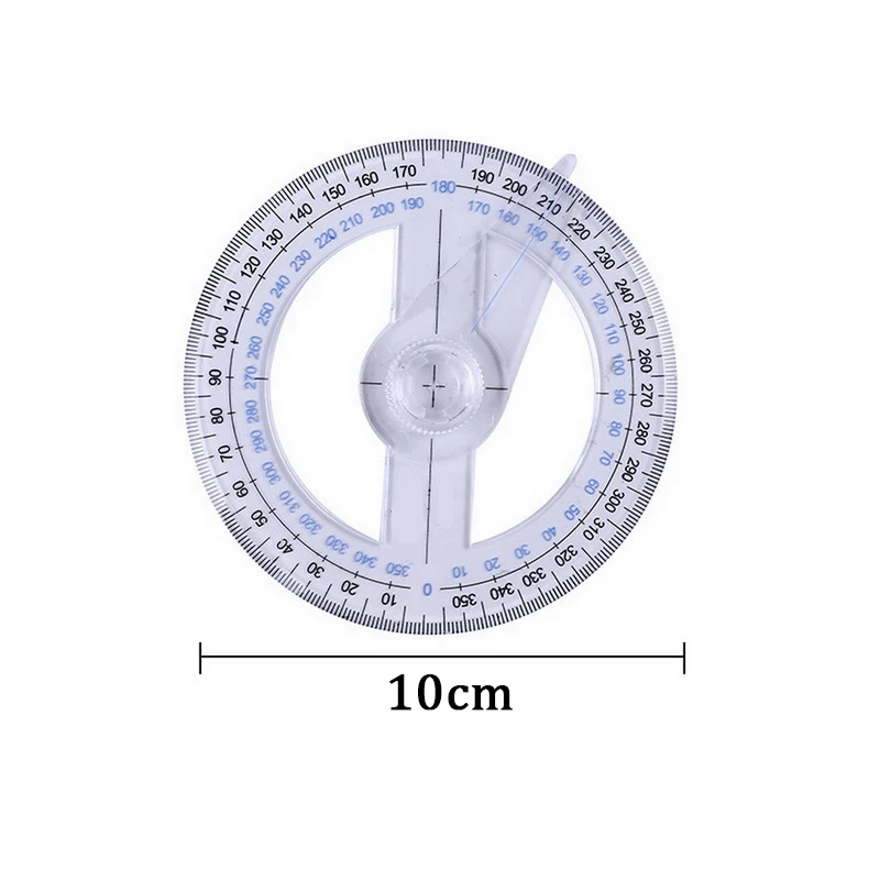 Угловой измеритель 360 градусов указка линейка многофункциональная фотомерная