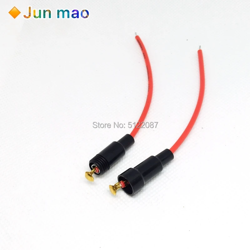 5 шт. винт тип 20 AWG провода 5x20 мм Встроенный держатель предохранителя домашняя защита Встроенный держатель предохранителя медные проволочные компоненты 5A 220 В 5*20