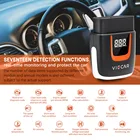 Viecar ELM327 V2.2 VP001234 PIC18F25K80 WiFi OBD OBD2 ELM327 Bluetooth 4,0 сканер AndroidiOS ODB2 автомобильный диагностический инструмент