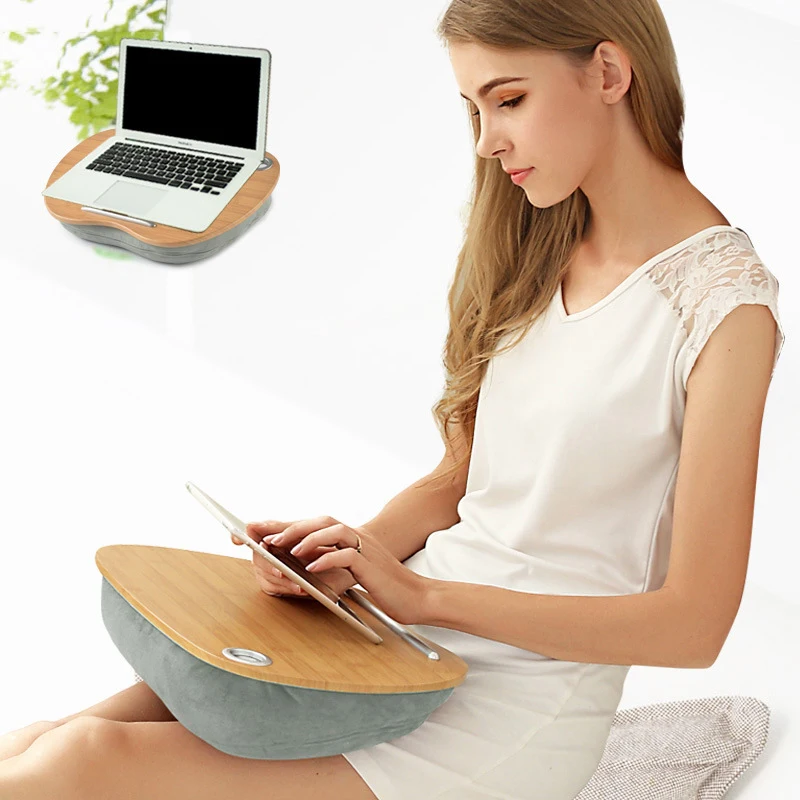 

Laptop Stand Holder Handy Lap Tray Laptop Table Outdoor Learning Desk Lazy Tables New For Bed For Notebook Accessories