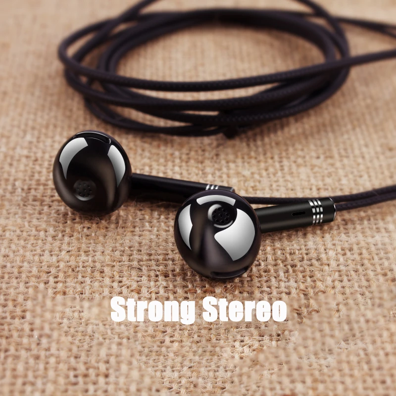 3 5 мм проводные наушники вкладыши гарнитура стерео высокой четкости музыка Смарт