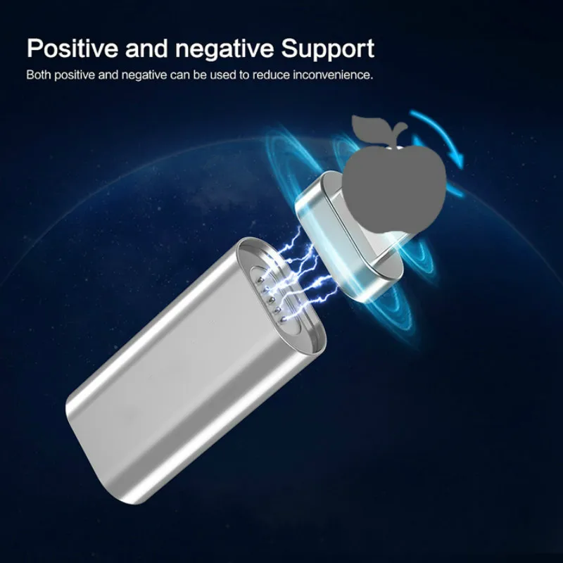 Micro USB Магнитный адаптер типа c преобразователь данных зарядное устройство Usb