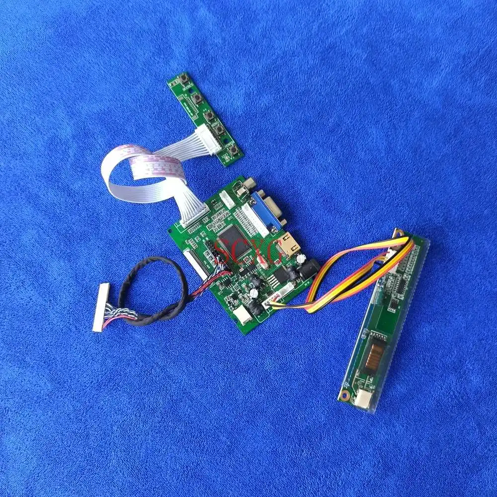 

Fit IASX12C/IASX12G/ITSX95E/ITSX95H matrix LCD controller drive board DIY Kit 1CCFL LVDS 30-Pin 1400*1050 VGA AV HDMI-compatible