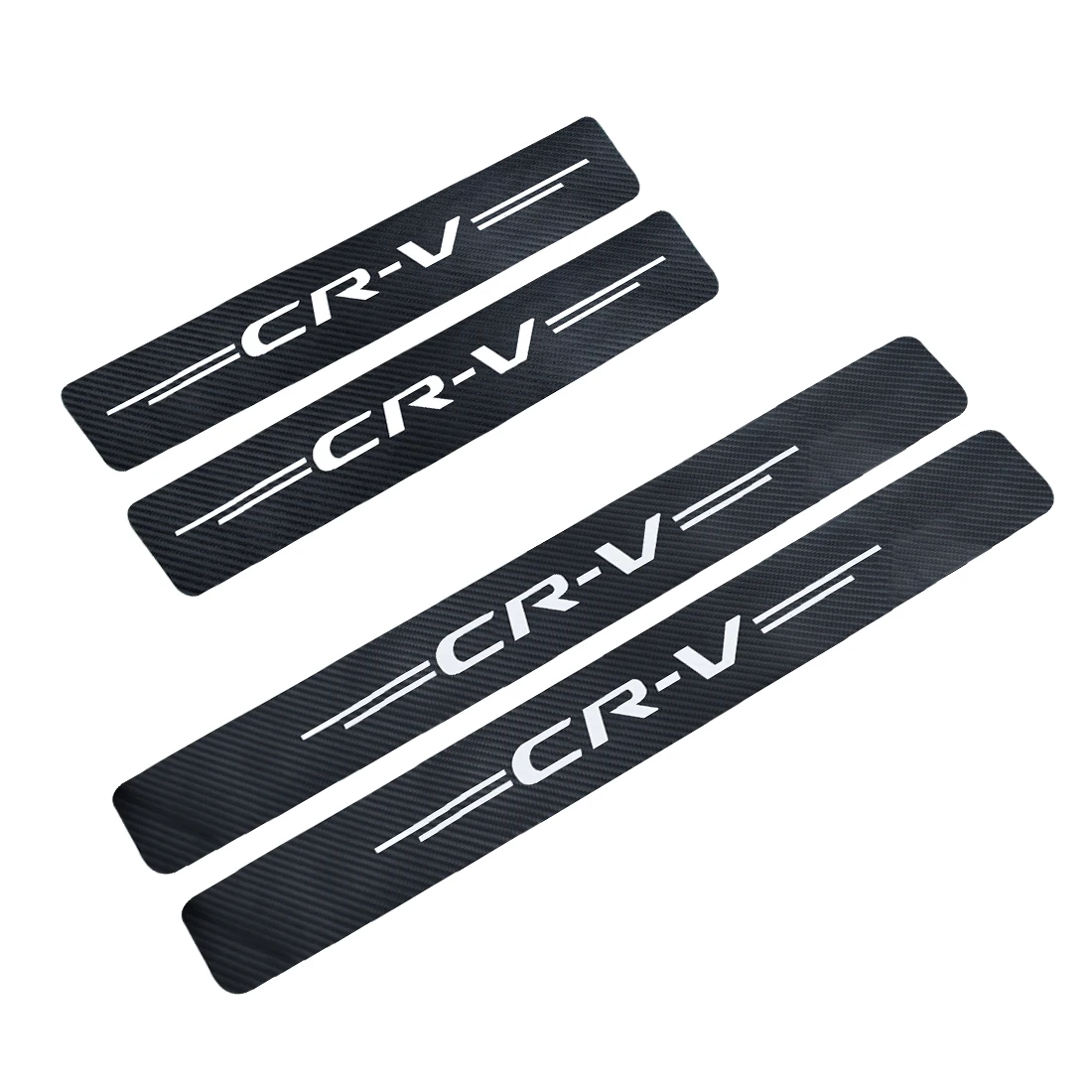 

4pcs Car Door Threshold Sill Protector Sticker Trunk Protection Anti-Scratch For Honda CRV CR V CR-V Auto Styling Accessories
