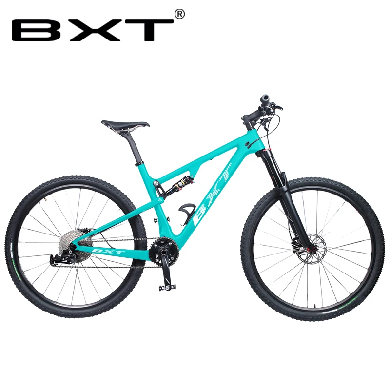Полная Подвеска для горного велосипеда 29er T800 углеродное волокно 1×11speed mtb XC