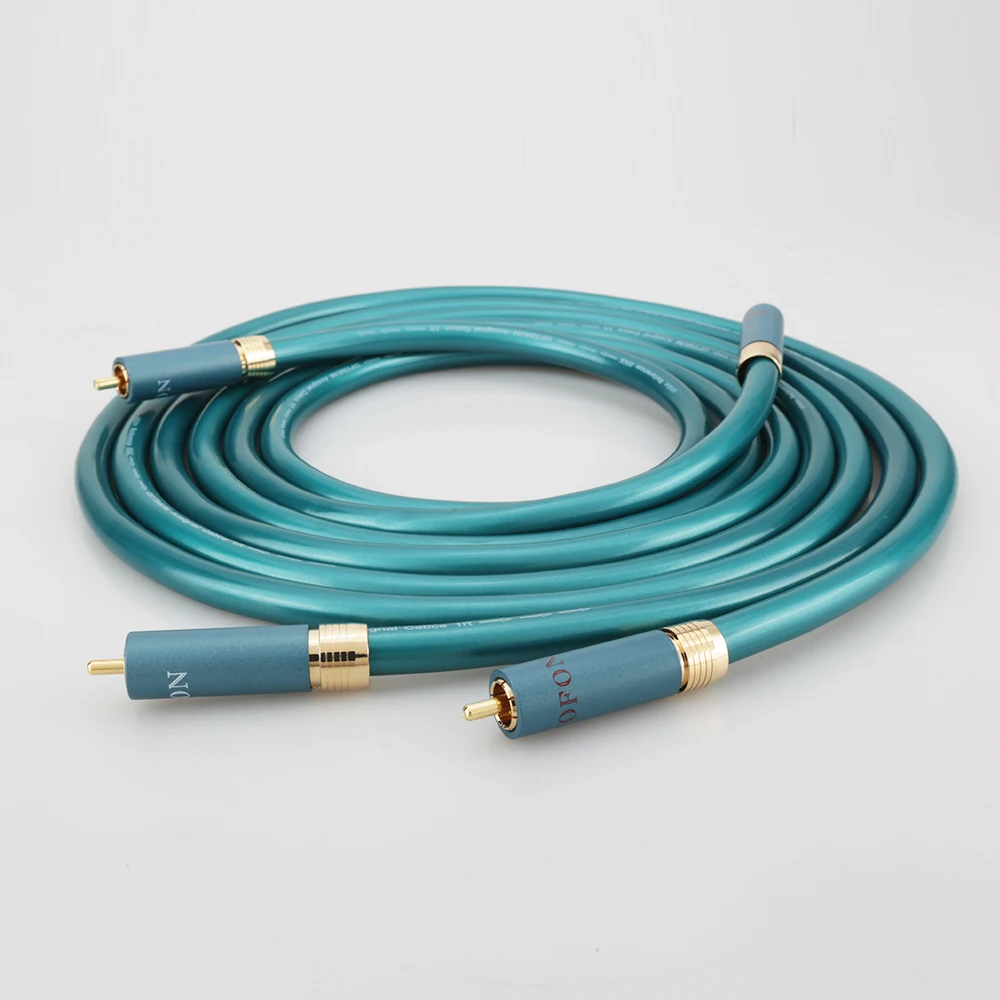 Hi Fi end усилитель CD Interconnect 2RCA к мужской аудио кабель|2rca to 2rca|audio cablemale audio cable |