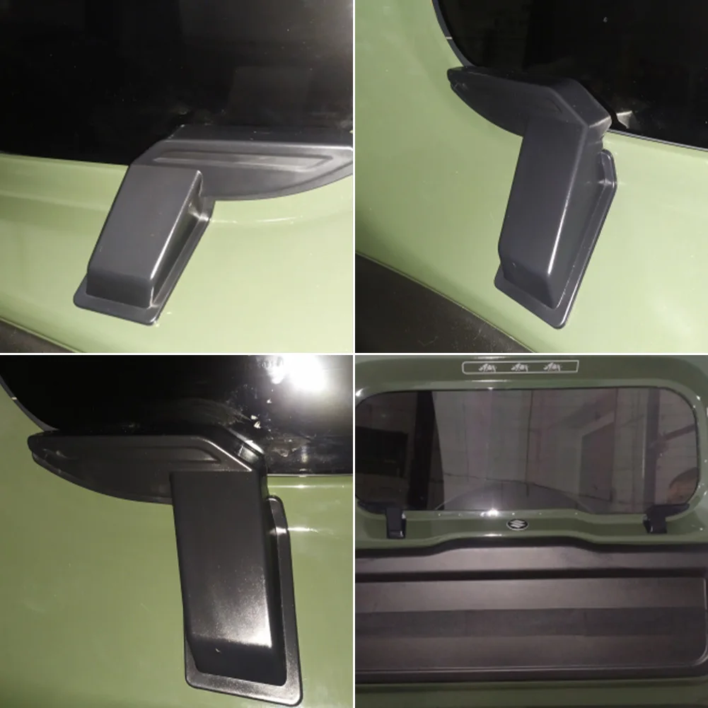 

2PCS Rear Windshield Heating Wire Protection Cover Black for Suzuki Jimny Sierra JB64 JB74 2019 2020