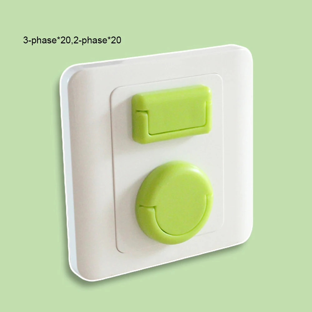 40 шт./кор. с защитой от поражения электрическим током Вилки Защитная крышка Кепки