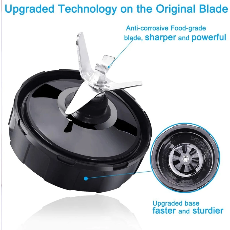 7 плавник экстрактор лезвия Запчасти для авто соковыжималки Nutri ниндзя Авто IQ BL482