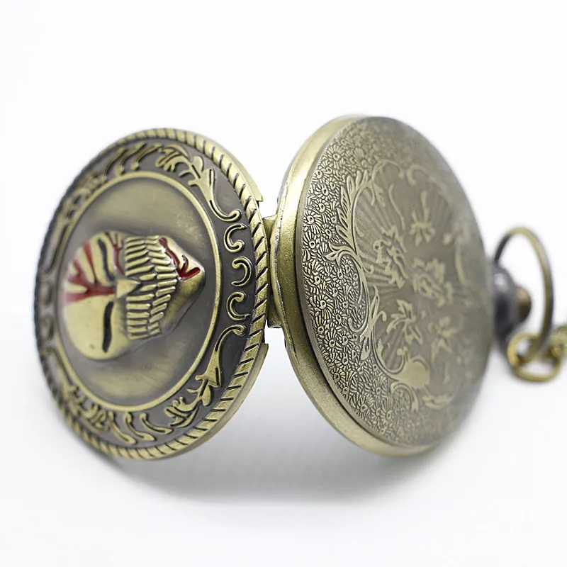 Антикварный супергерой аниме Паук Тема кварцевые карманные часы ожерелье кулон