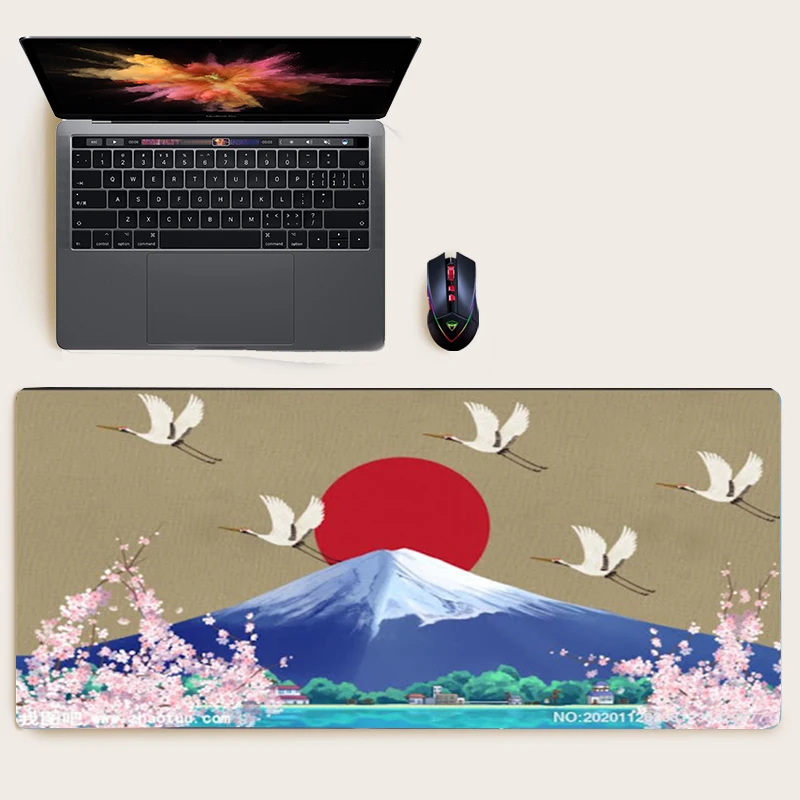 

MRGLZYLarge Mouse Pad Cartoon Office Notebook Keyboard Pad Home Cute Girl Lock Side Table Mat Student Mouse Pad