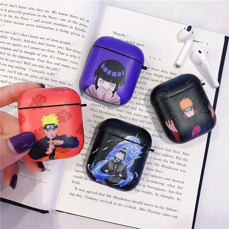Милый Наруто Какаши Хината Модный мягкий чехол для Apple Airpods 1/2 противоударный