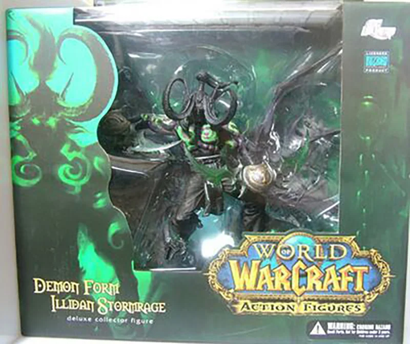 Экшн-фигурка WOW демоническая форма Иллидан игрушка-модель для хранения - купить
