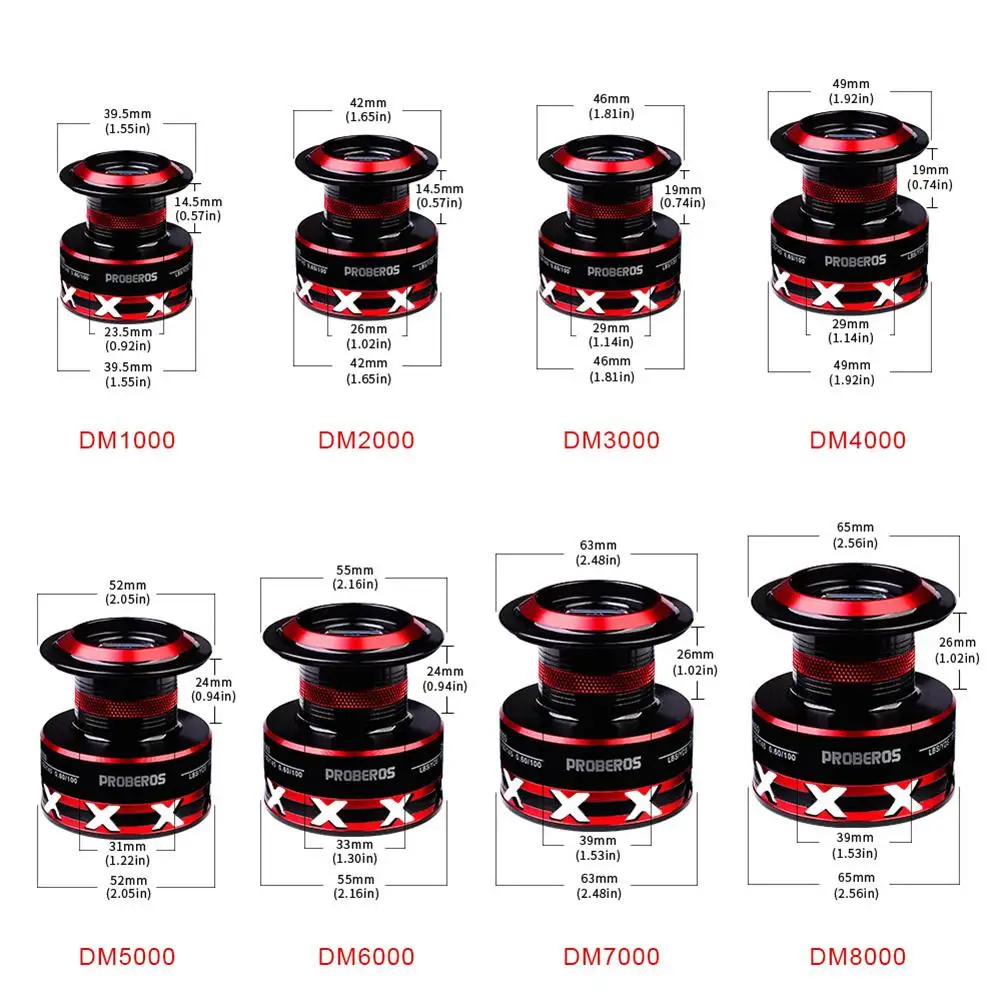 

Fishing Reel 5000-8000 Spinning Reel 23kg Drag Metal Ball Grip Reel Fishing 4.7:1/4.9:1 Speed Metal Spool Coil Fishing Reel