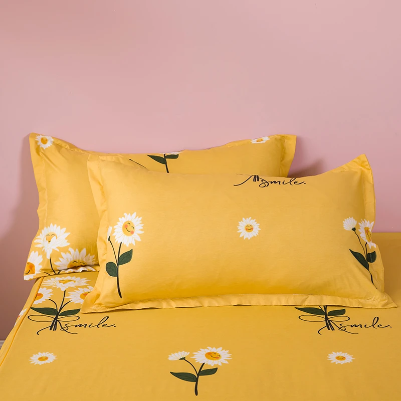 Желтый узор в виде подсолнуха Домашние Нескользящие тапочки кроватный подзор