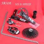 Спусковой рычаг заднего переключателя SRAM NX 1X11 11 скоростей, кассета 11-42T 11-46T, цепь DUB, шатуны, Орел, велосипедный набор