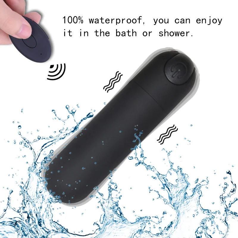 5ps USB Charging Wireless Remote Control Bullet Vibrator G Spot Clitoral Stimulator Dildo Anal Massager For Adult Women