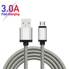 Кабель Micro USB 12 метра для быстрой зарядки Redmi 9A 9C 4X Note 4 5 мобильный телефон, кабель для передачи данных для Samsung S6 S7 Edge A10 A7 2018