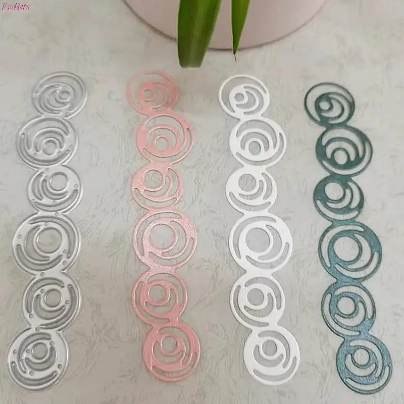 

New Curling Die Punching And Cutting Die Scrapbook Paper Card DIY Embossing Process Metal Dyeing Scrapbook Decorative Paper Card