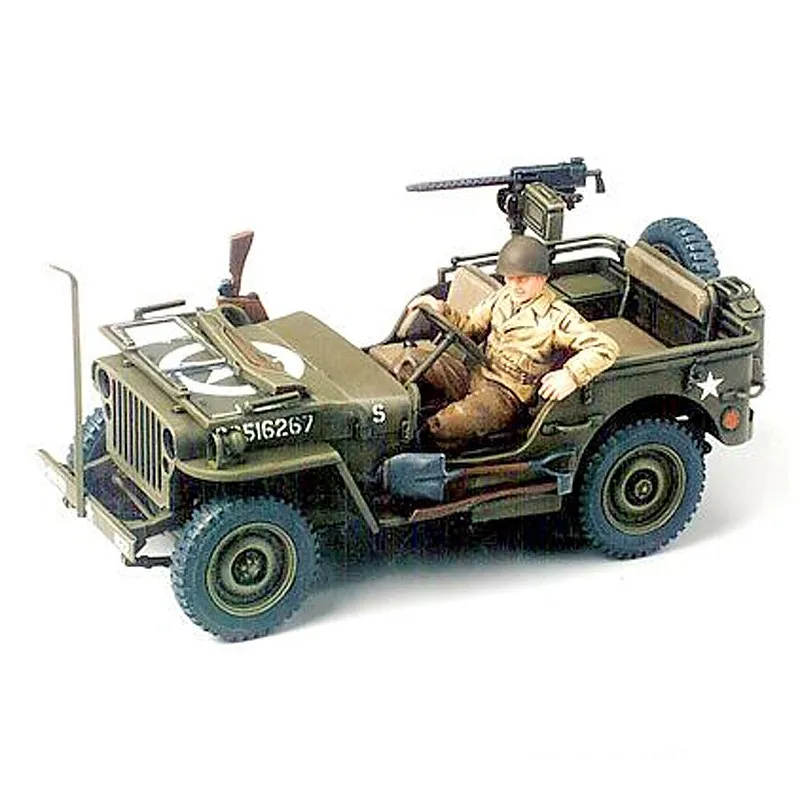 Tamiya масштаб 35219 1/35 Военная миниатюрная Серия № Jeep Willys MB Сборная модель танка