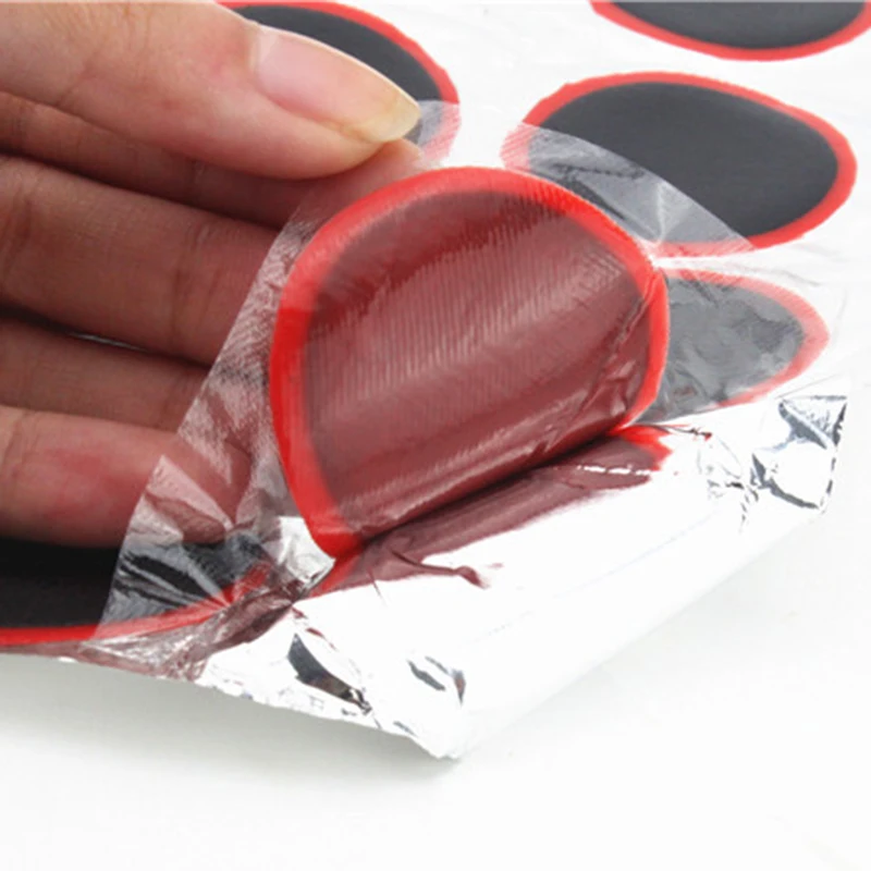 

48 PCS Round/square Rubber Bicycle Tire Repair Bicycle Repair Tool Bicycle Tire Inner Tube Puncture Bicycle Accessories
