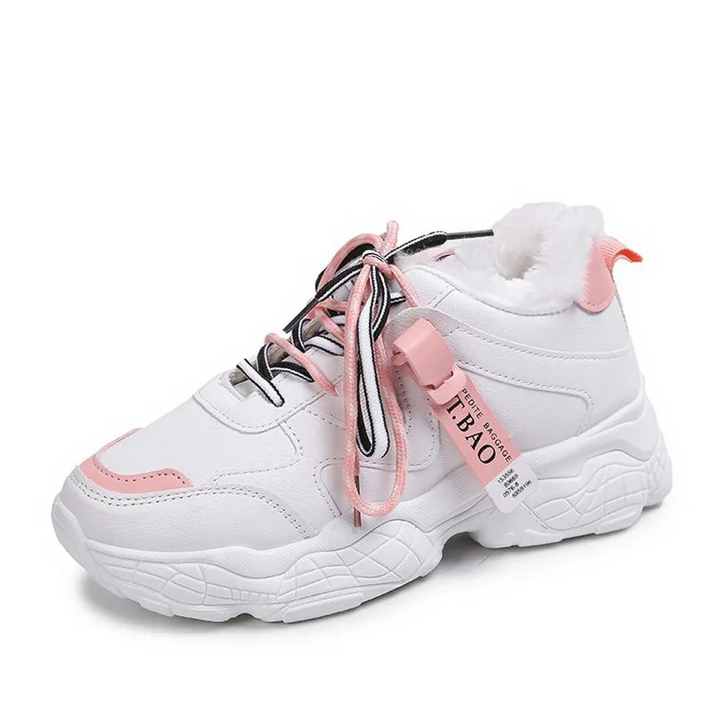 Женские кроссовки для бега роскошная дизайнерская обувь женщин на меху с