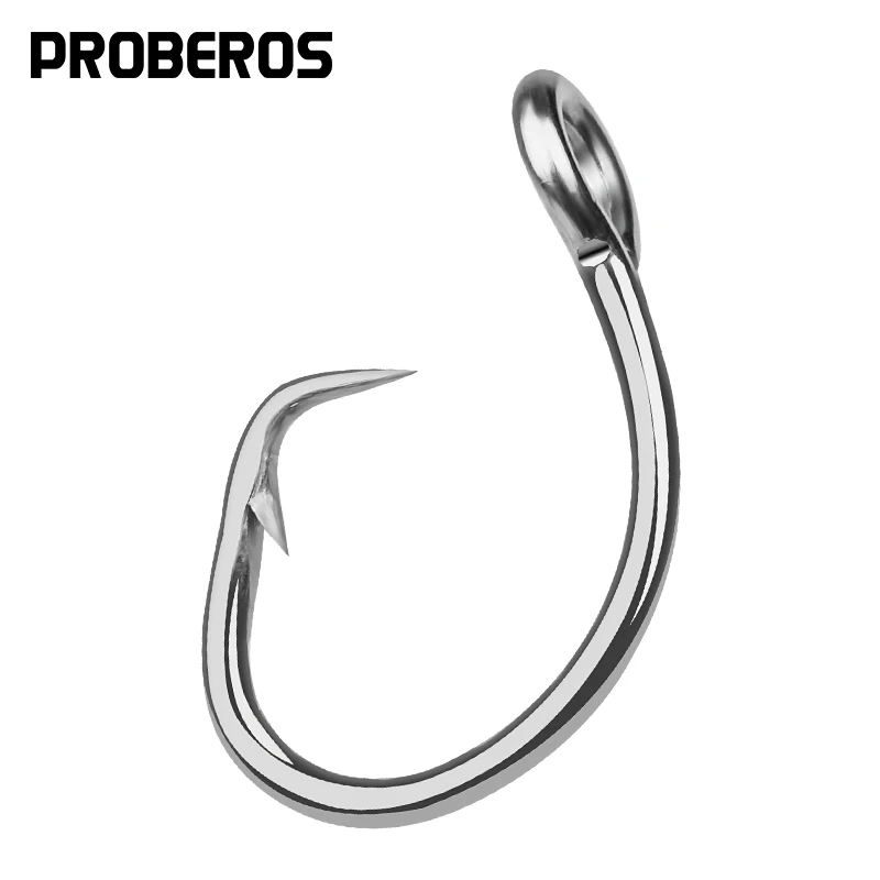 

PROBEROS Saltwater Fishing Hook DWH105 Circle Hook 11/0#-16/0# Model stainless steel Fishhook