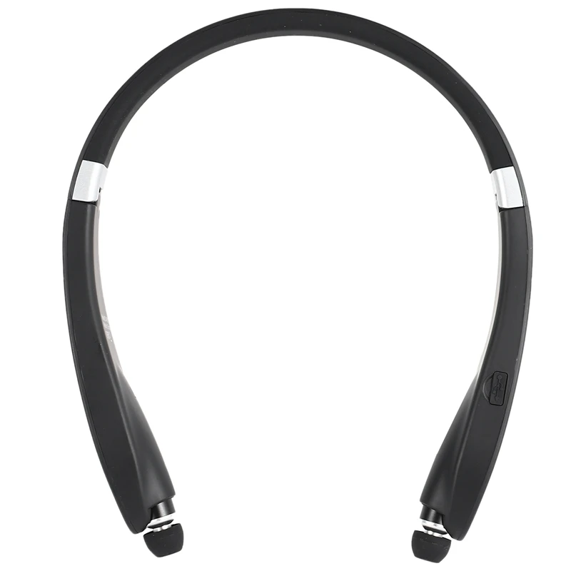 Bluetooth наушники беспроводная гарнитура с шейным ремешком складные микрофоном
