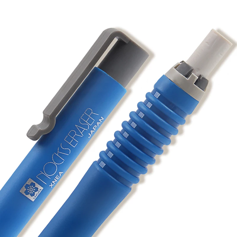 1 шт. японский ластик SAKURA в форме ручки с высоким блеском XNEA для студентов