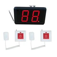 wireless patient emergency call button system 1 nurse station screen 4 bed room calling pager