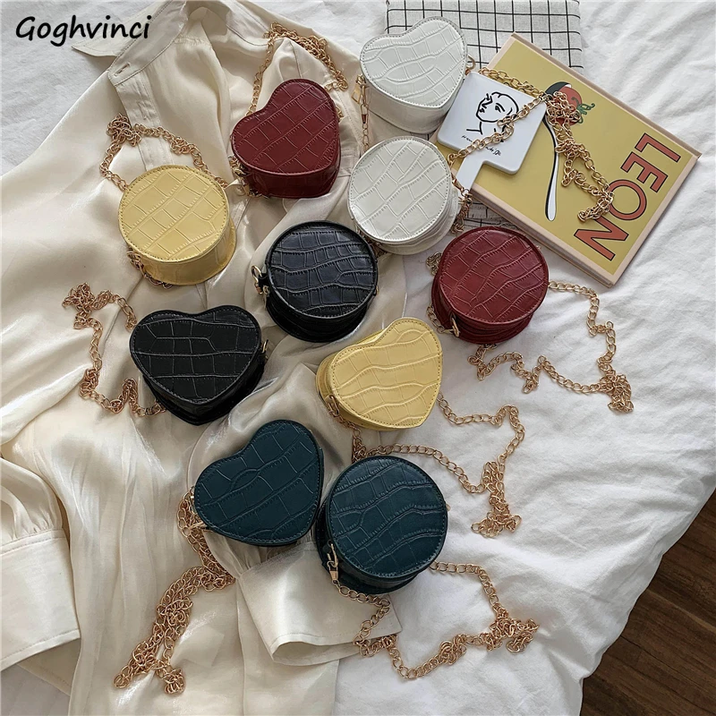 

Circular Lipstick-bag Women Crossbody Bags Serpentine Mini Shoulder Small Money Bag Stylish Irregular Simple Chain Cute Vintage
