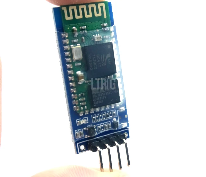 

LTRIG custom 1Pcs Hc-06 HC 06 RF Wireless Bluetooth ведомый приемопередатчик RS232 / TTL модуль для преобразователя UART и адаптера