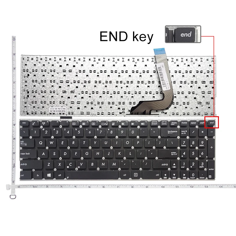 Клавиатура для ноутбука ASUS A542 A542B A542U A542UA A542UF A542UQ английская раскладка |
