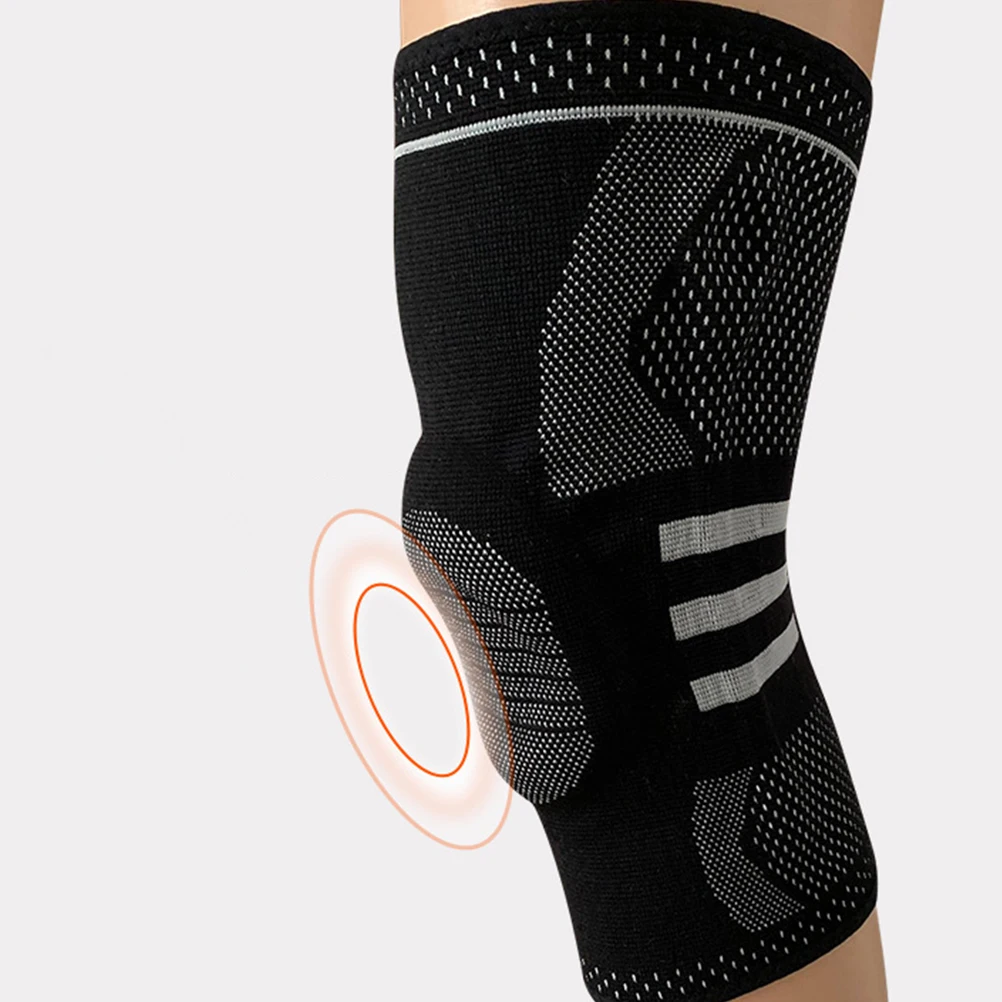 

1 Pair Sport Knee Brace Knee Compression Sleeves Running Knee Support Brace Sleeves Comfortable Knee Pads
