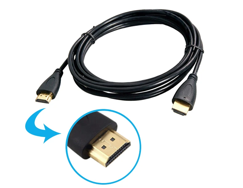Оптовая продажа 100 шт./лот 1 м 3ft Высокоскоростной HDMI кабель с Ethernet для HDTV DVD плееров
