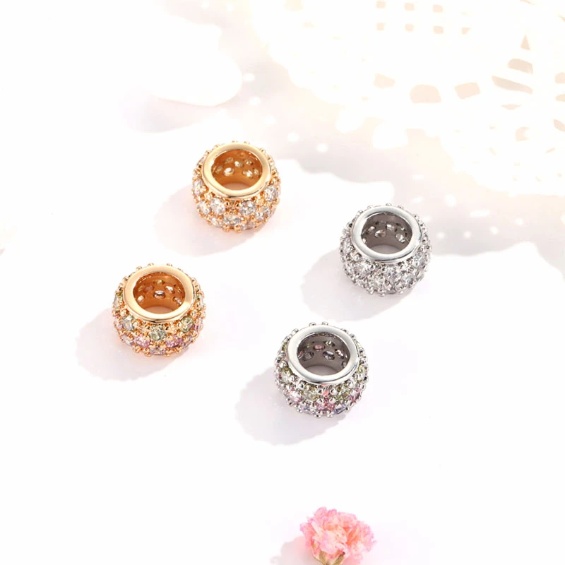 Новые Романтические свадебные серьги гвоздики цвет розового золота стандартный