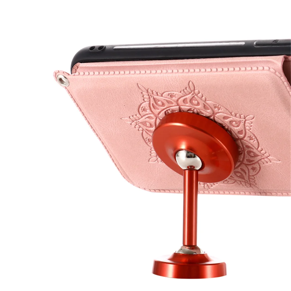 

Mandala Leather Case for Huawei Y9A Y7A P Smart Z P40 P30 Pro Plus Mate 40 30 Pro Capa Fashion Card Slot Flip Cover Phone Shell