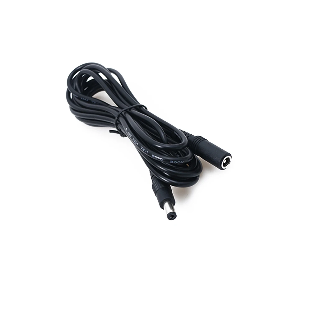 

DC Extension Cable Lead Cord For IP Camera Power Supply AC/DC Adapter 10FT Extension Cable 5V 12V Power Adapter 5.5 x 2.1mm