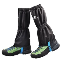 outdoor climbing snow boot gaiters waterproof hiking hunting highly double deck high gaiters snow legging wraps