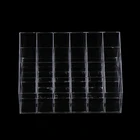 Органайзер для макияжа, прозрачный, акриловый, 24 Сетки