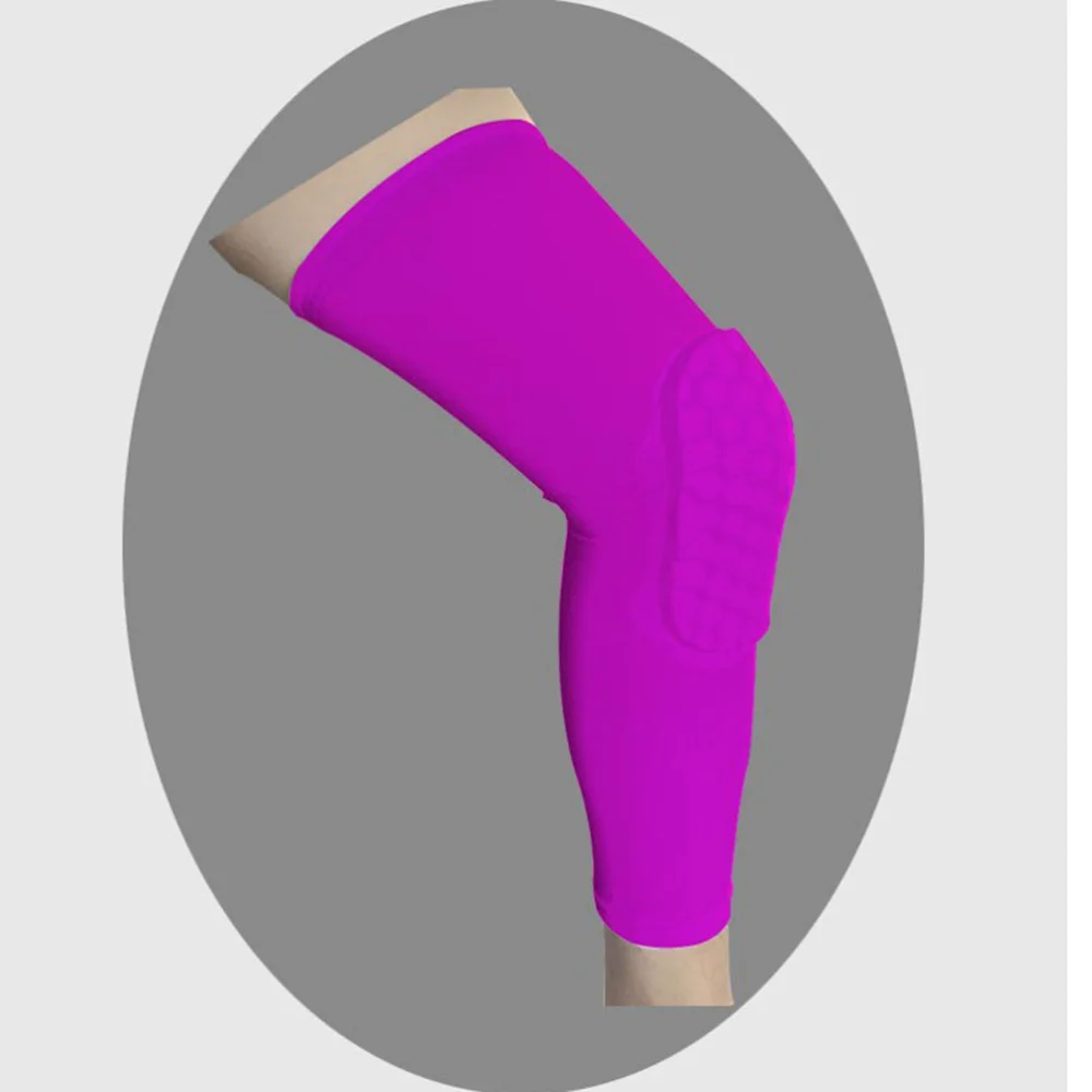 

2 Pcs Sports Knee Pads Men Running Basketball Fitness Meniscus Anti-injury Knee Protector Warm Protective Gear - (Black)