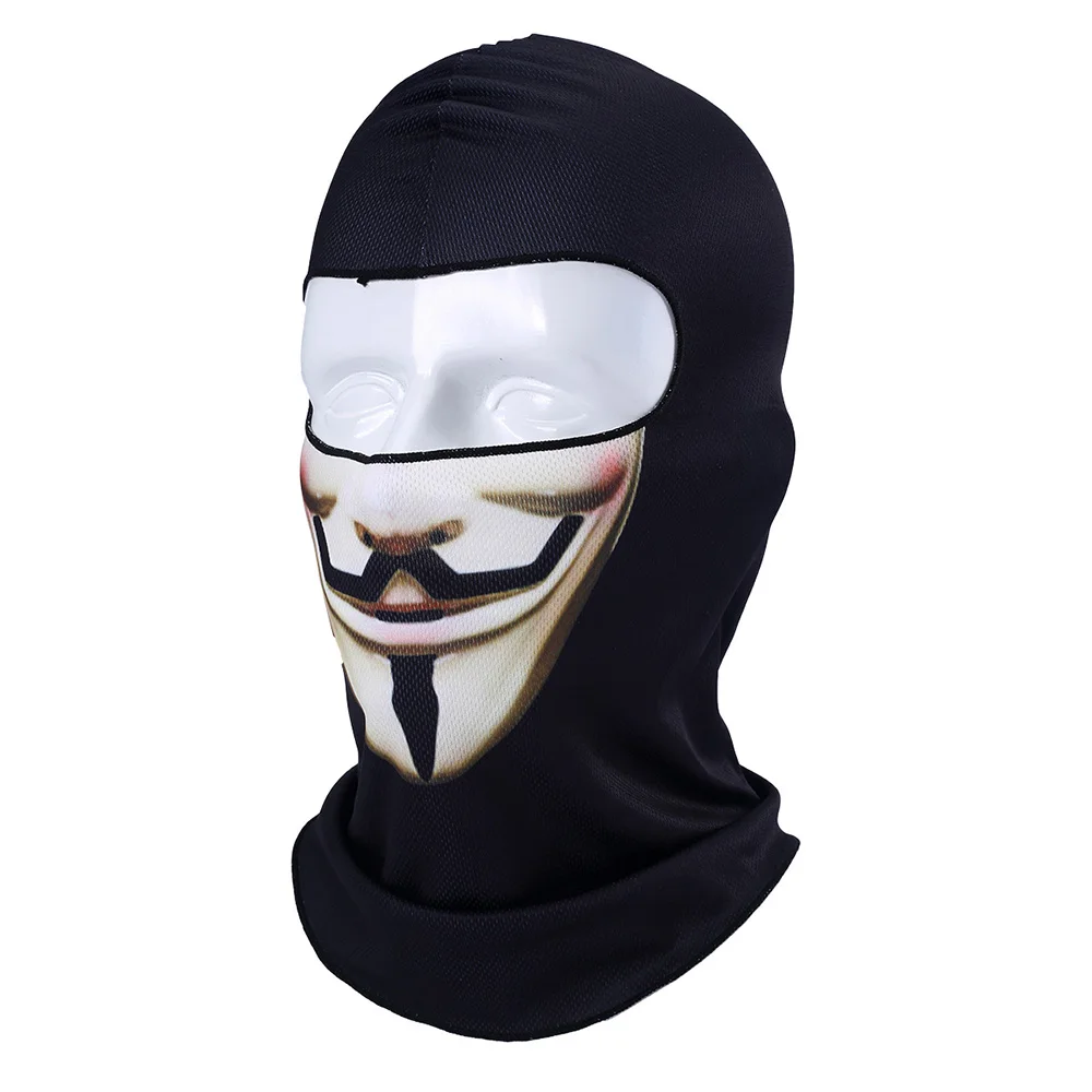 39 3D Orcs клоун Балаклава Джокер V для Vendetta Маска подшлемник мото мотоцикла мотоциклетная сноуборда Лыжная Шапка сноубордиста ШЛЕМ ЛАЙНЕР Байкер лицо щит Кепка для мужчин и женщин подшлемник для мотошлема - Цвет: 39