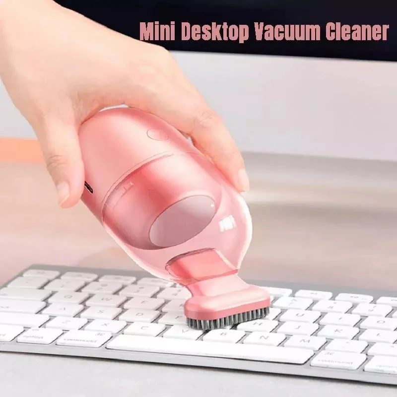 

Mini Car Vacuum Cleaner Wireless Handheld Auto Cleaner for Home Table Desktop Keyborad Cordless Vaccum Cleaner Tools WWO66