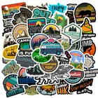 1050 шт Кемпинг наклейки с пейзажем на открытом воздухе приключенческие лазающие путешествия Водонепроницаемый стикеры DIY чемодан ноутбук велосипедный шлем автомобиля