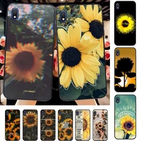 fhnblj flower sunflower phone case for samsung a30s 51 71 10 70 20 40 20s 31 10s a7 a8 2018